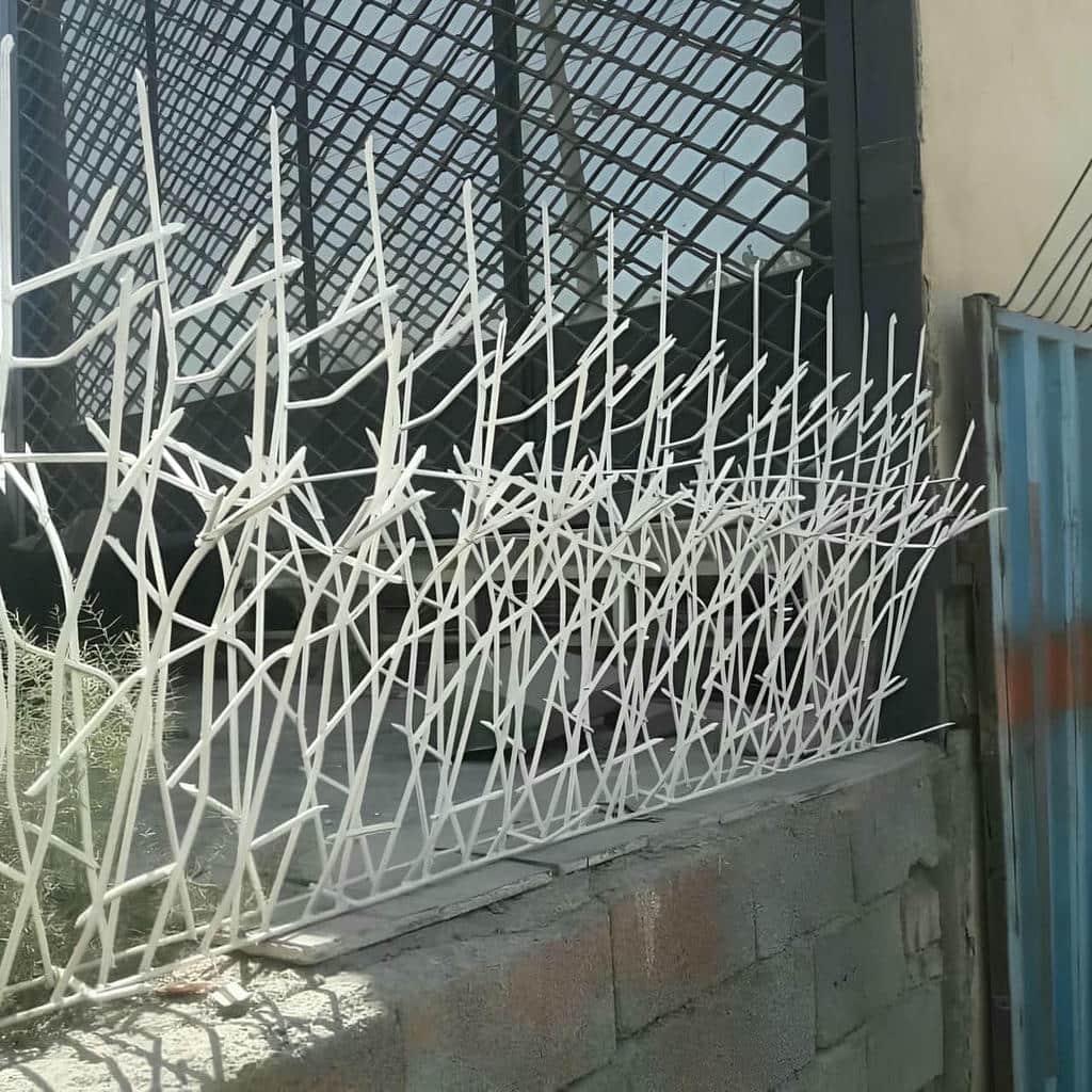 نصب حفاظ شاخ گوزنی دیوار ساختمان رنگ کوره ای در سبزوار