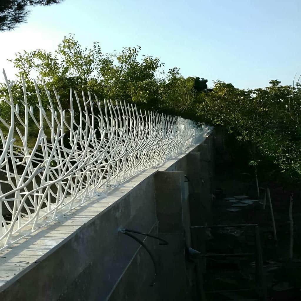 کارخانه حفاظ شاخ گوزنی دیوار ساختمان در قزوین