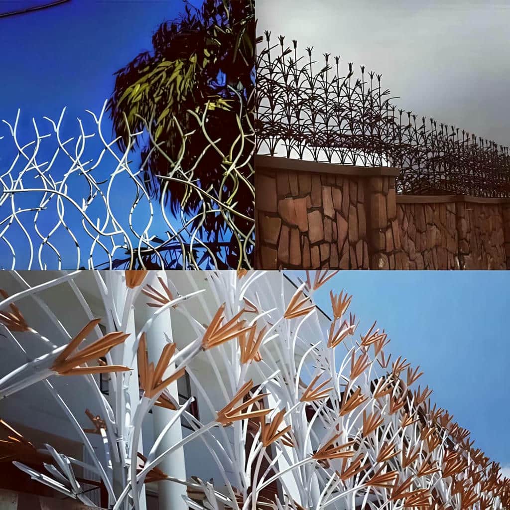 کارخانه حفاظ شاخ گوزنی دیوار ساختمان فولاد صنعتی در مشهد