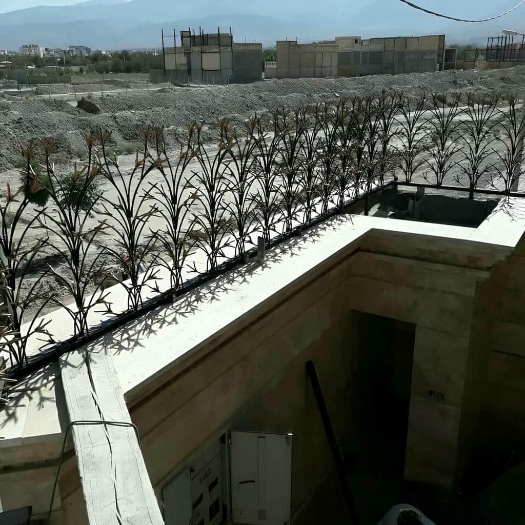 خرید حفاظ شاخ گوزنی دیوار ساختمان مهار ایمن در کرمانشاه