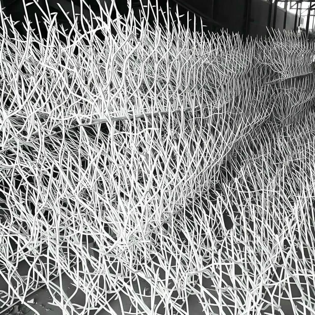 فروش حفاظ شاخ گوزنی دیوار ساختمان جوشکاری دقیق در فشم