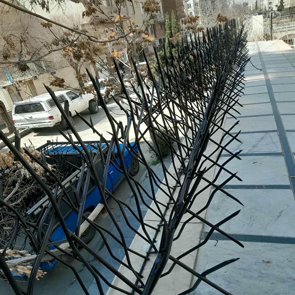 فروش حفاظ شاخ گوزنی دیوار ساختمان میلگرد تقویت شده در کردان