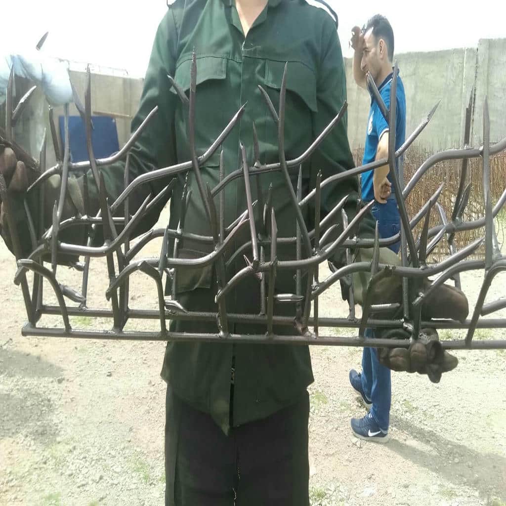 خرید حفاظ شاخ گوزنی دیوار ساختمان در قزوین