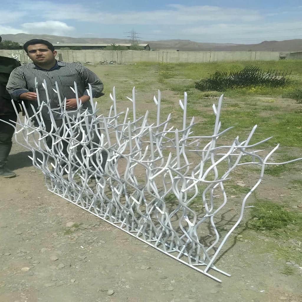 قیمت حفاظ شاخ گوزنی دیوار ساختمان محیط ویلایی در کردان