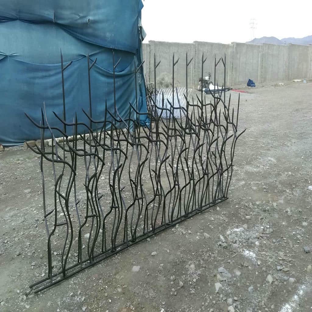 کارخانه حفاظ شاخ گوزنی دیوار ساختمان وزن آهن کنترل شده در بندر انزلی