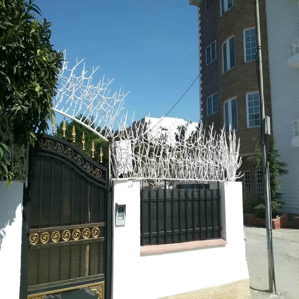 خرید حفاظ شاخ گوزنی دیوار ساختمان تراکم مهندسی در خرم آباد