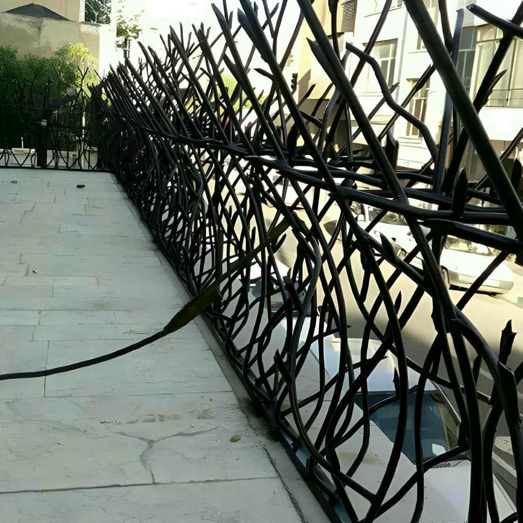 خرید حفاظ شاخ گوزنی دیوار ساختمان مهار دقیق در مریوان