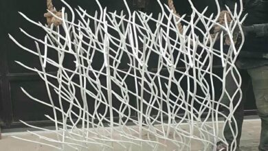 fence-wall-protection-deer-antler-spear-qy