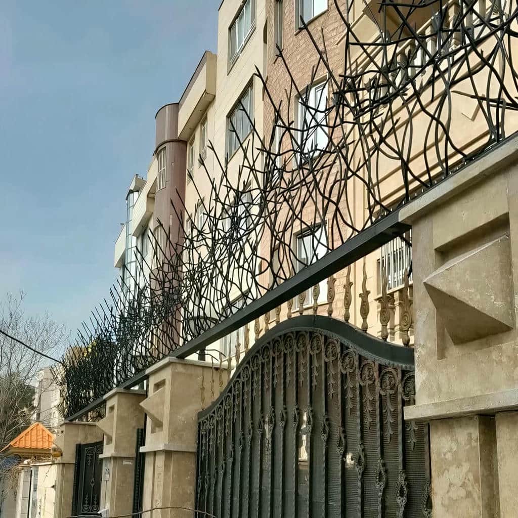 قیمت حفاظ شاخ گوزنی دیوار ساختمان رنگ الکترواستاتیک در گرگان