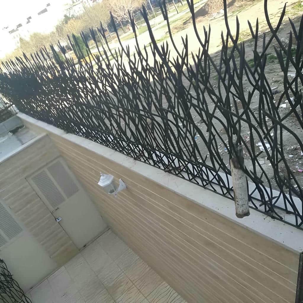 خرید حفاظ شاخ گوزنی دیوار ساختمان تراز دقیق در اصفهان