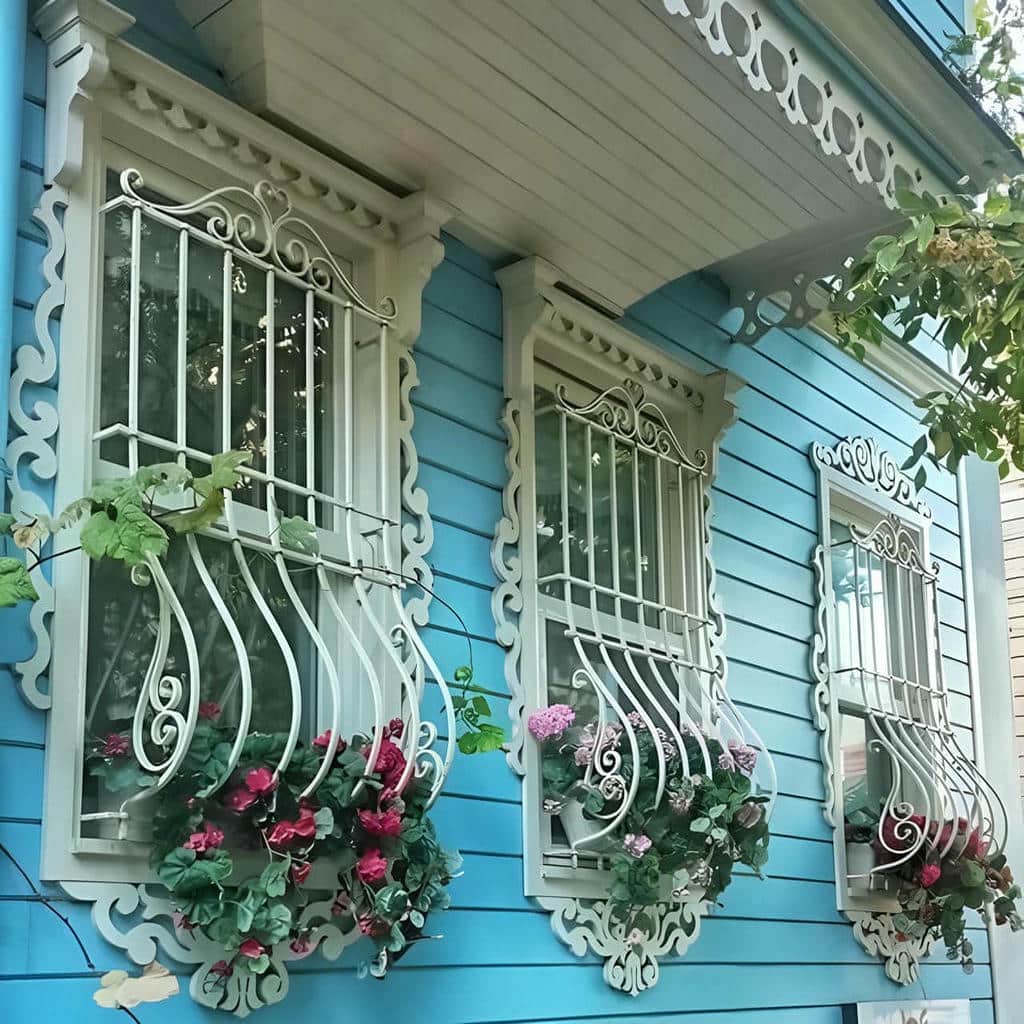 قیمت حفاظ پنجره رنگ ضدزنگ کوره ای در سمنان