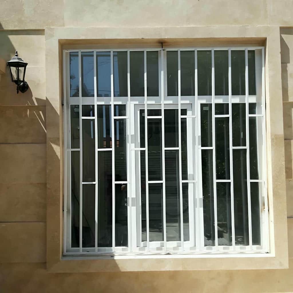 قیمت حفاظ پنجره رنگ ضدزنگ کوره ای در طالقان
