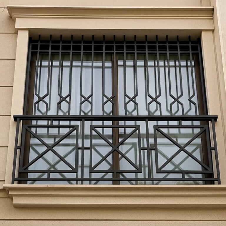 حفاظ پنجره مدل هندسی مدرن ۱۱ حفاظ پنجره در شیراز