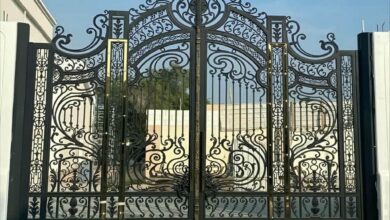 درب حیاط در اراک