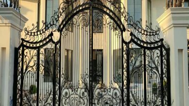 درب حیاط در نظرآباد