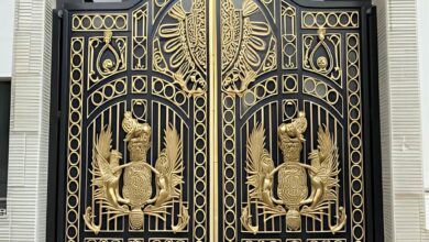 درب حیاط در فردیس کرج