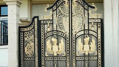 درب حیاط در نیشابور