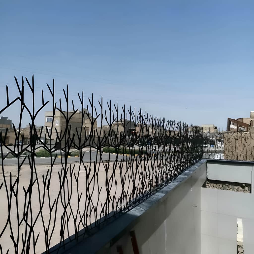 حفاظ شاخ گوزنی با جوشکاری تمیز شاخه ها
