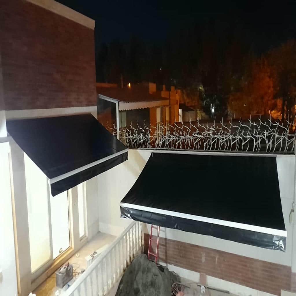 سایبان برقی فول باکس با کاور محافظ پارچه سایبان برقی فول باکس با کاور محافظ پارچه