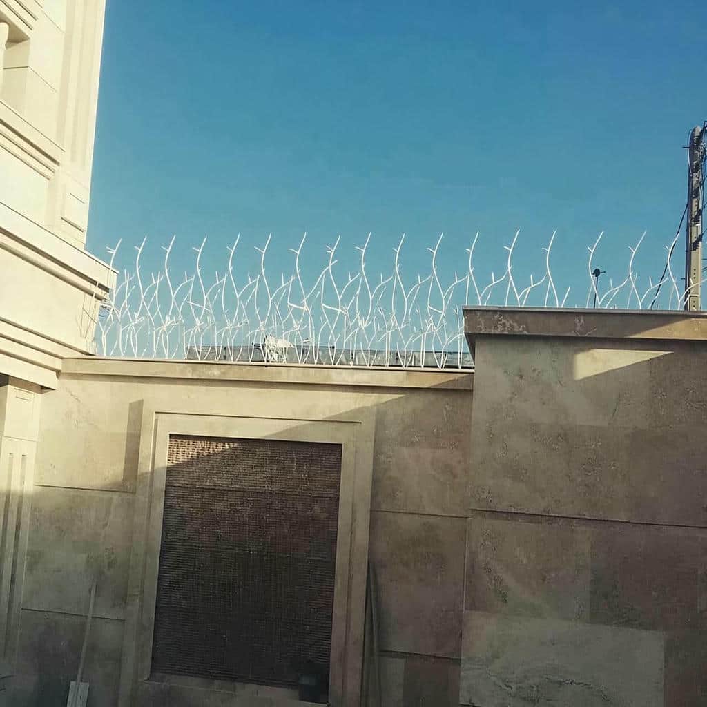 حفاظ شاخ گوزنی با برش دقیق قطعات فلزی