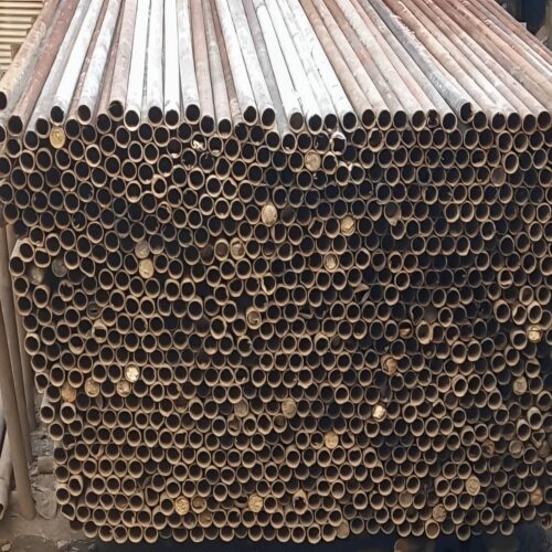 لوله داربست فولادی با بدنه سالم برای سازه موقت ساختمانی لوله داربست فولادی با بدنه سالم برای سازه موقت ساختمانی
