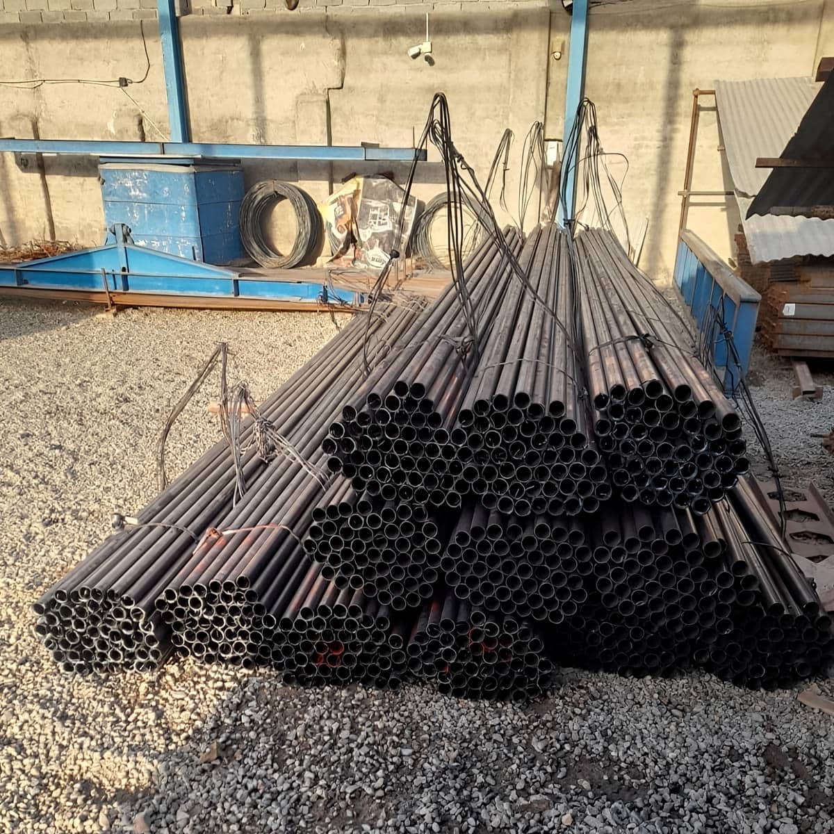لوله داربست سالم بدون خمیدگی بدنه لوله داربست سالم بدون خمیدگی بدنه