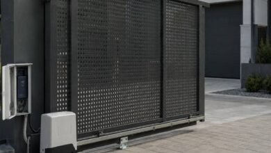 ۶ مدل جک درب پارکینگ لولایی شفت بلند