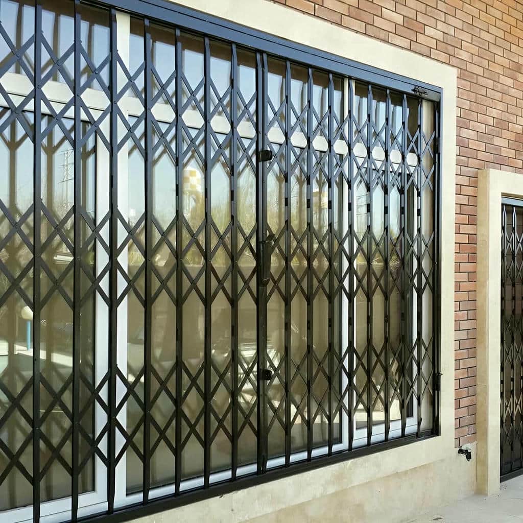 خرید درب آکاردئونی طرح دار لوزی با مشاوره انتخاب نمونه