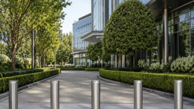 ۱۲ طرح راهبند ستونی بولارد امنیتی