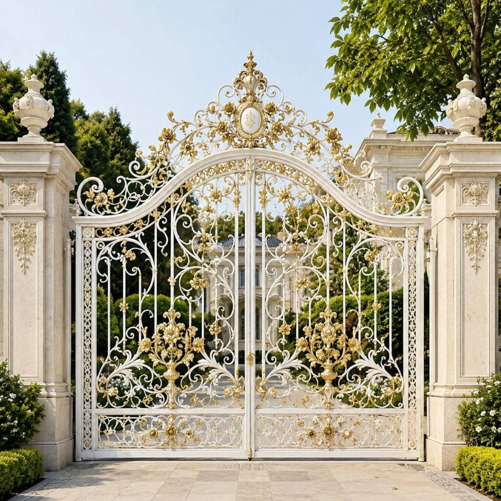 قیمت درب پارکینگ آهنی ریلی بر اساس مدل و شرایط اجرا