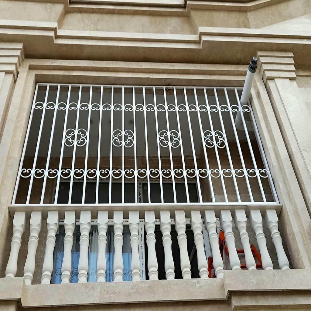 سفارش حفاظ پنجره پروفیلی قوطی آهنی با بررسی ابعاد
