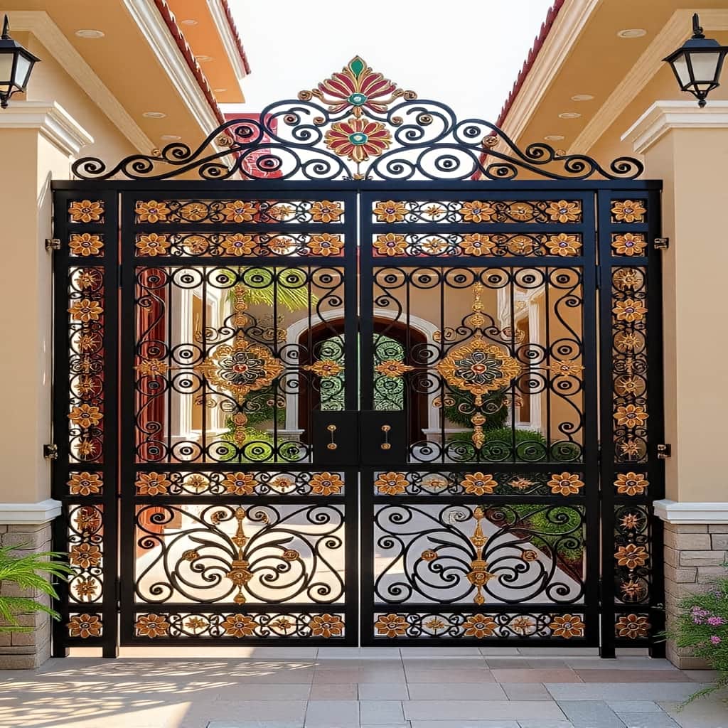 قیمت درب پارکینگ ریلی ریل زمینی بر اساس مدل و شرایط اجرا