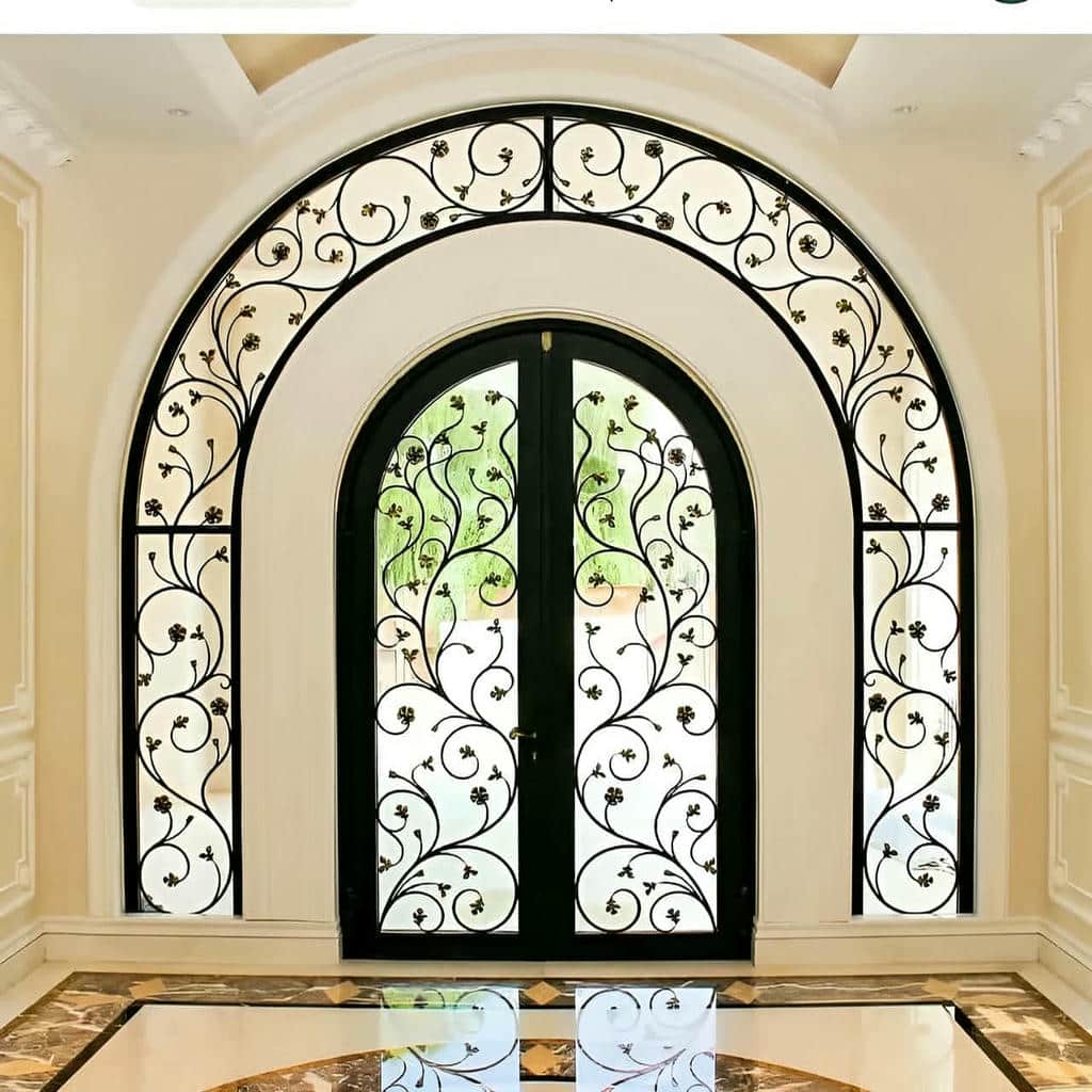 7 مدل درب ورودی ویلا نفررو