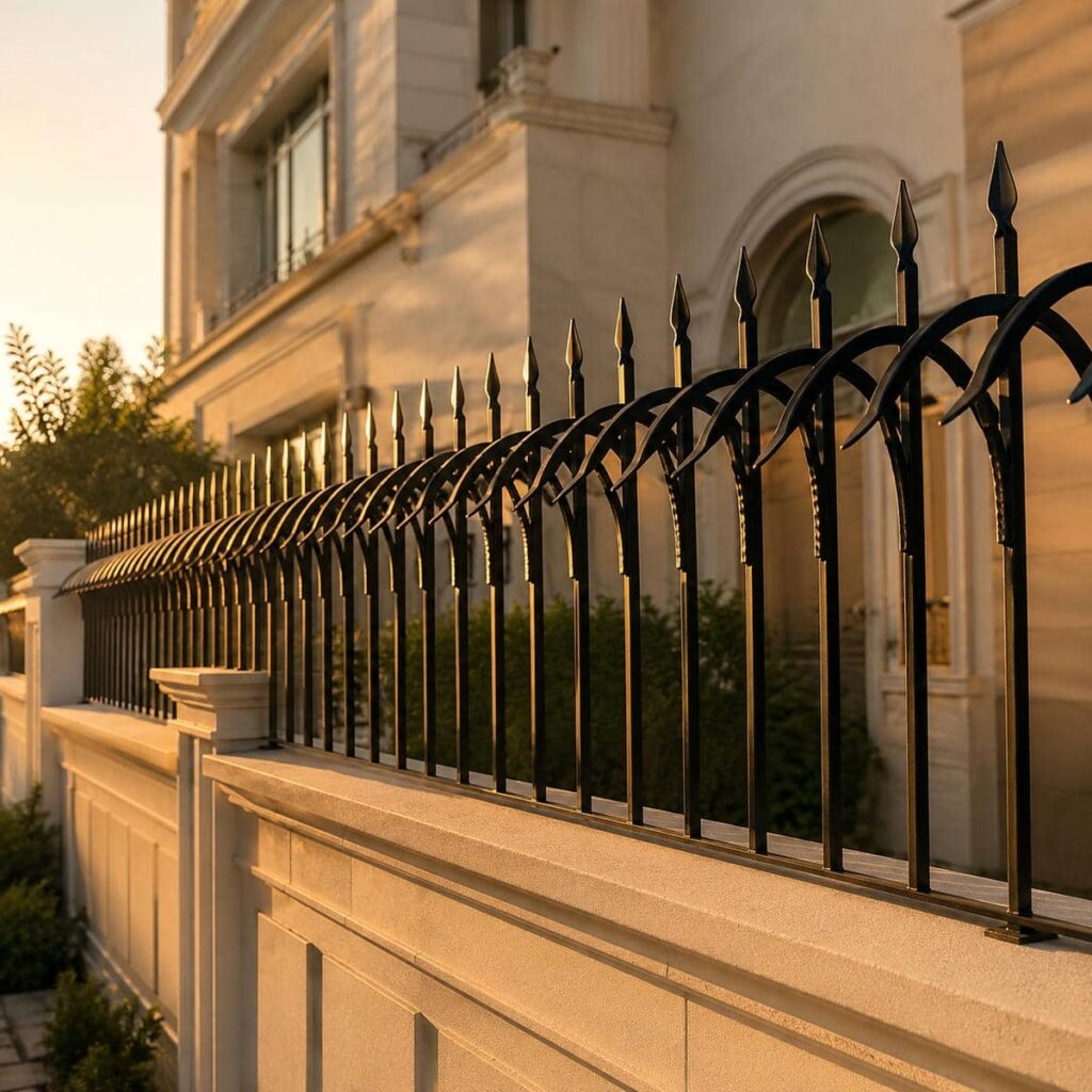 12 مدل نرده حفاظ دیوار ساده