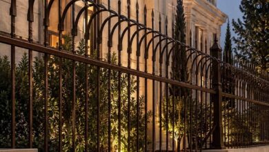 ۱۲ طرح حفاظ دیوار سیم خاردار ترکیبی