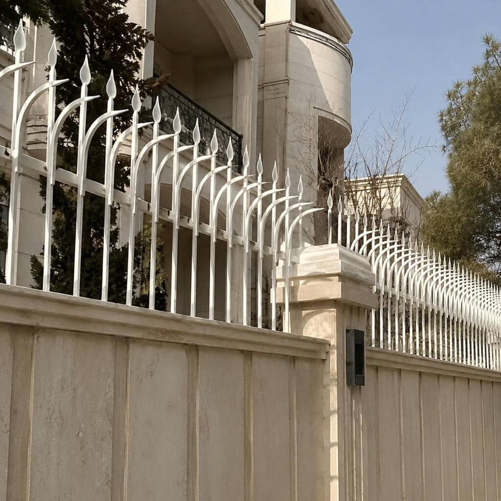 نرده حفاظ دیوار ساده برای سفارش مطمئن