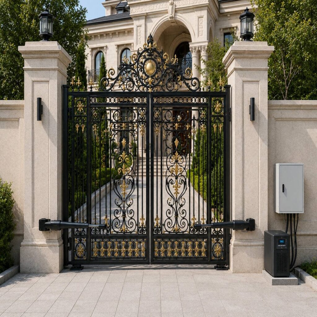 جک برقی درب حیاط