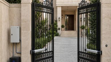 جک درب اتوماتیک پارکینگ محک