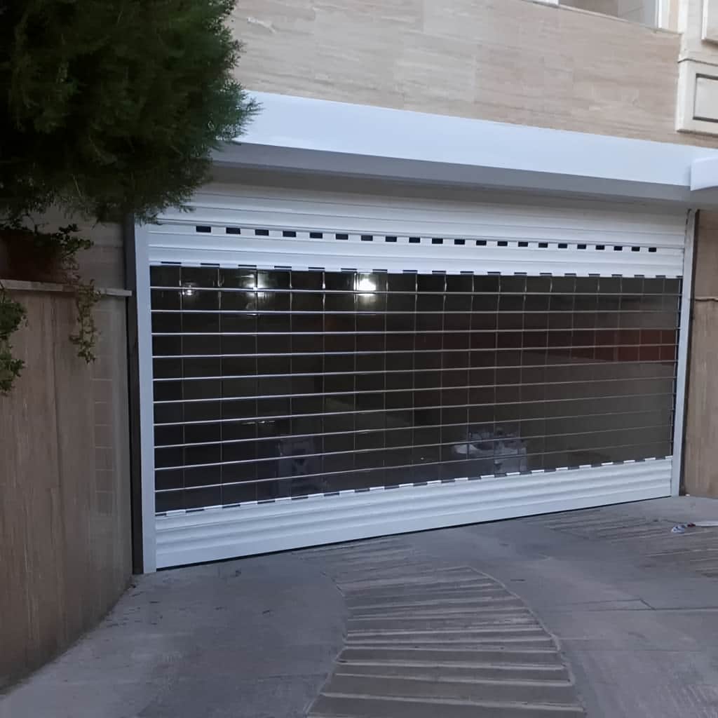 انواع درب کرکره برقی پارکینگ