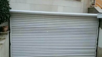 نصب درب کرکره برقی پارکینگ و مغازه: راهنمای کامل