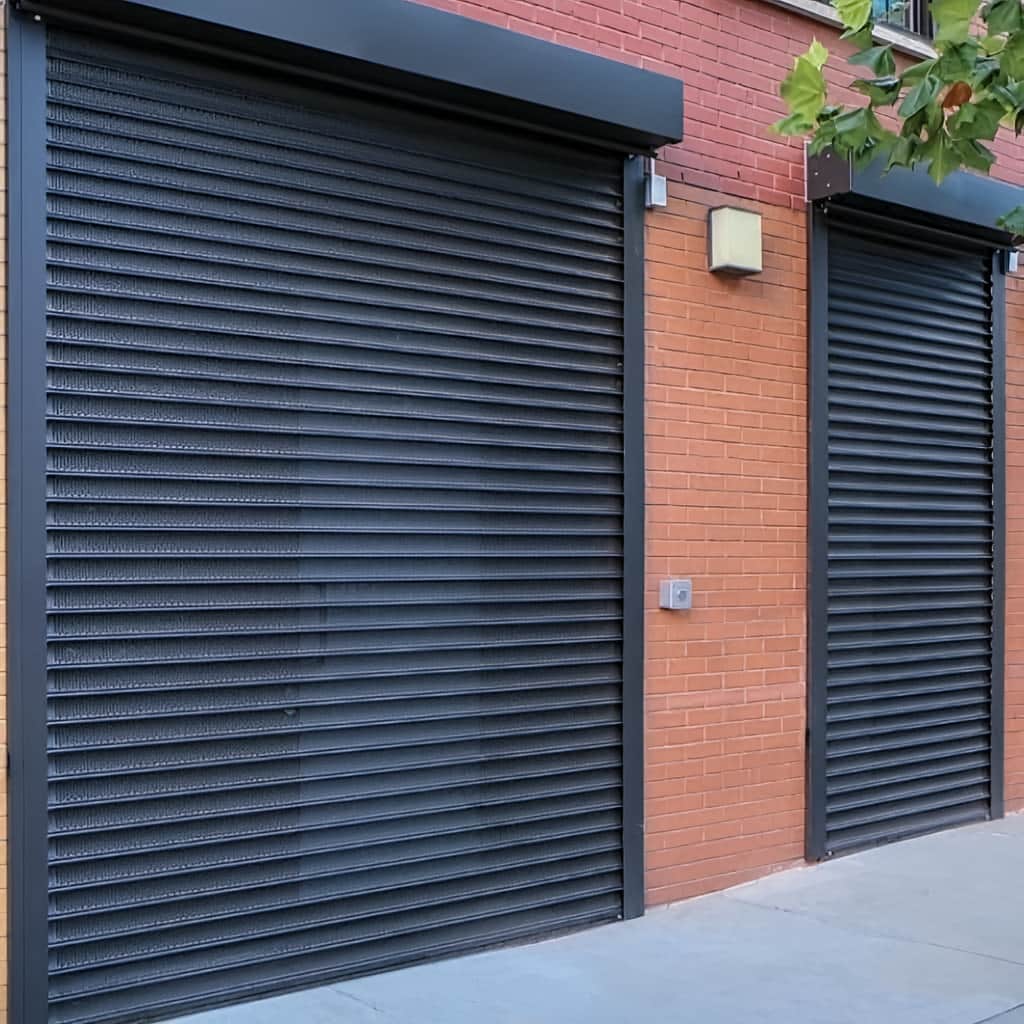 درب کرکره ای ورودی پارکینگ