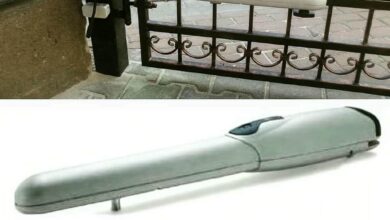 انواع جک درب ورودی پارکینگ