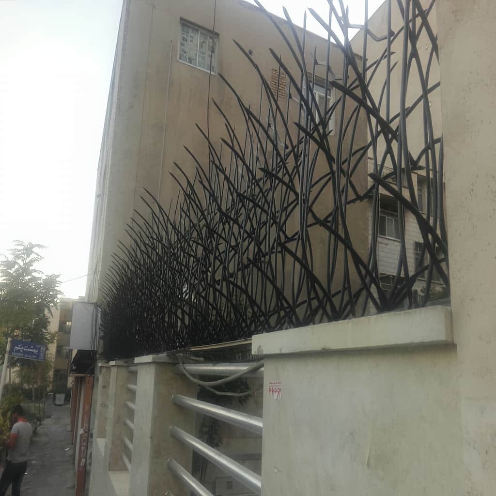 حفاظ نیزار با طراحی شاخه ای