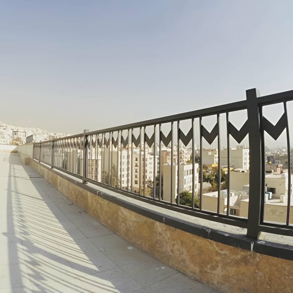 نرده بالکن مناسب تراس ساختمان نرده بالکن مناسب تراس ساختمان