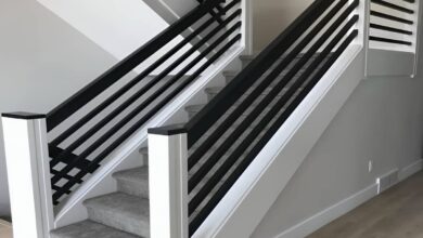 حفاظ لبه بالکن ساده با طراحی مرتب