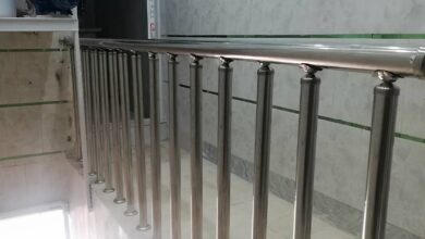 نرده کلاسیک بالکن با طراحی لوکس